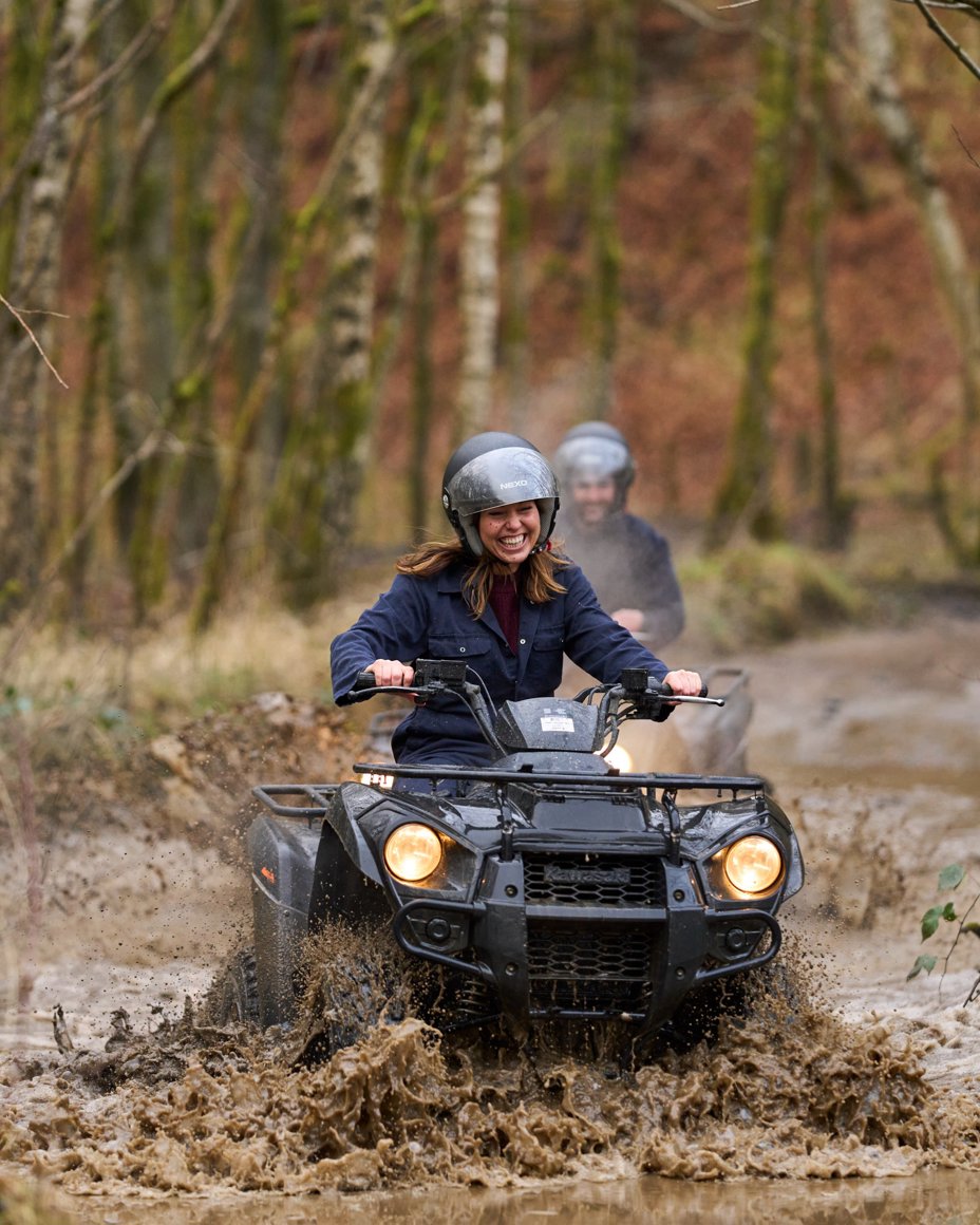 Quad biking at Crieff