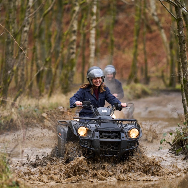 Quad biking at Crieff