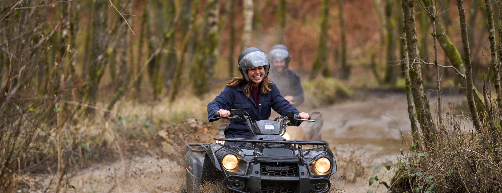 Quad biking at Crieff