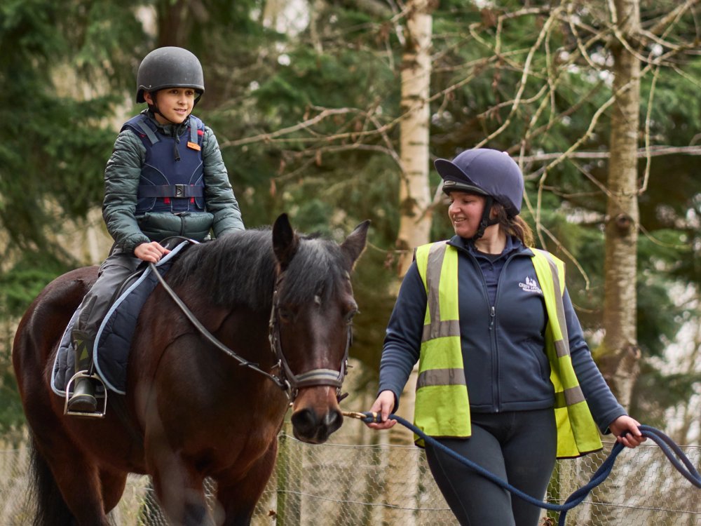 Horse riding